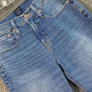 J.Crew 24 Relaxed Boyfriend Classic Straight-Leg Medium Wash Denim Jeans‎